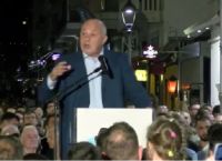 Ο Μπέος έβρισε χυδαία τον Κασσελάκη στην επινίκια ομιλία του [vid]