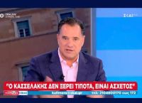 Άδωνις: Πολιτικά άσχετος ο Κασσελάκης