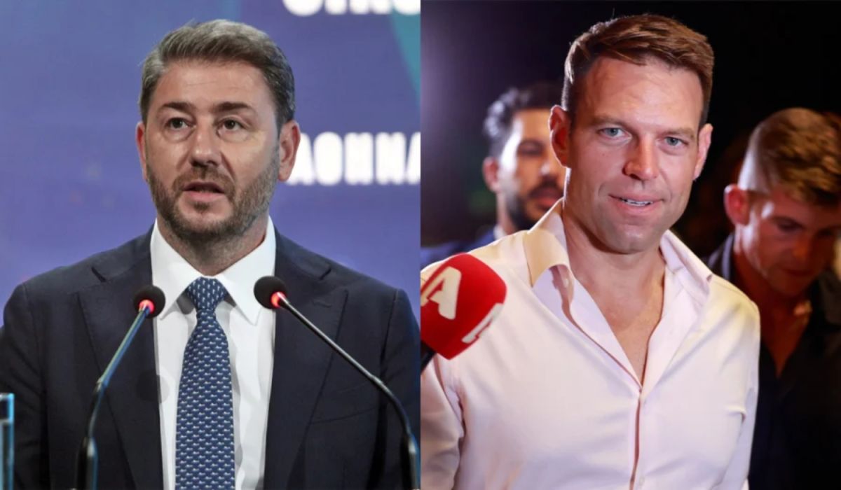 Συνάντηση με τον Νίκο Ανδρουλάκη θα πραγματοποιήσει ο Στέφανος Κασσελάκης την Παρασκευή