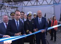 Greek, French defence ministers at ceremonial launch of ‘Kimon’ frigate; premier welcomes event
