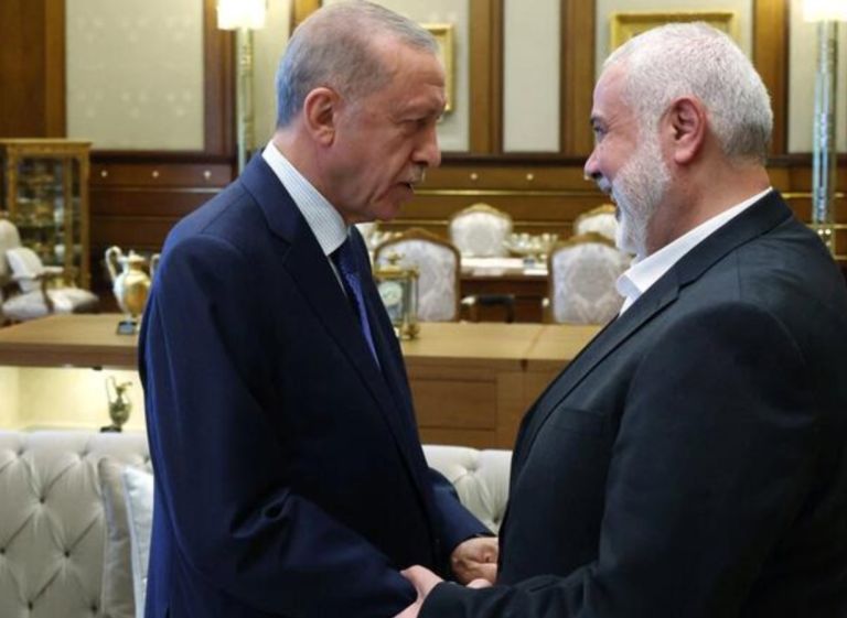 Ισραήλ: Τηλεφωνική επικοινωνία Ερντογάν με τον επικεφαλής της Χαμάς [vid]