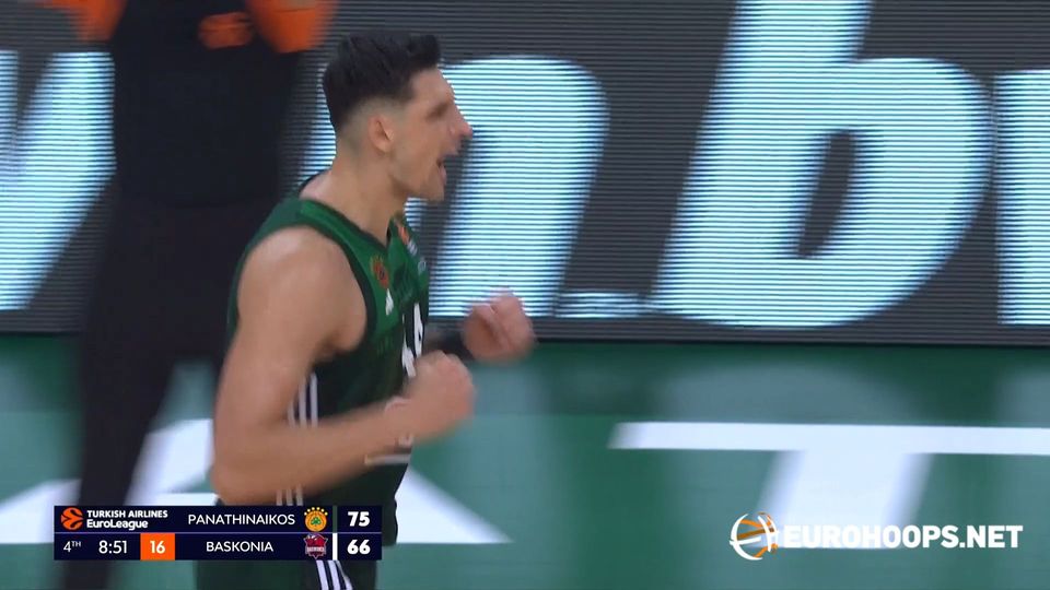 Παναθηναϊκός-Μπασκόνια 95-81: Μεγάλη χαρά μεγάλη νίκη
