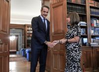 Συνάντηση του Κ. Μητσοτάκη με την Πρόεδρο της Δημοκρατίας