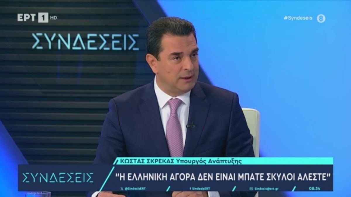 Κώστας Σκρέκας: Πρόστιμα σε πολυεθνικές, αν παραβούν το μικτό περιθώριο κέρδους [vid]