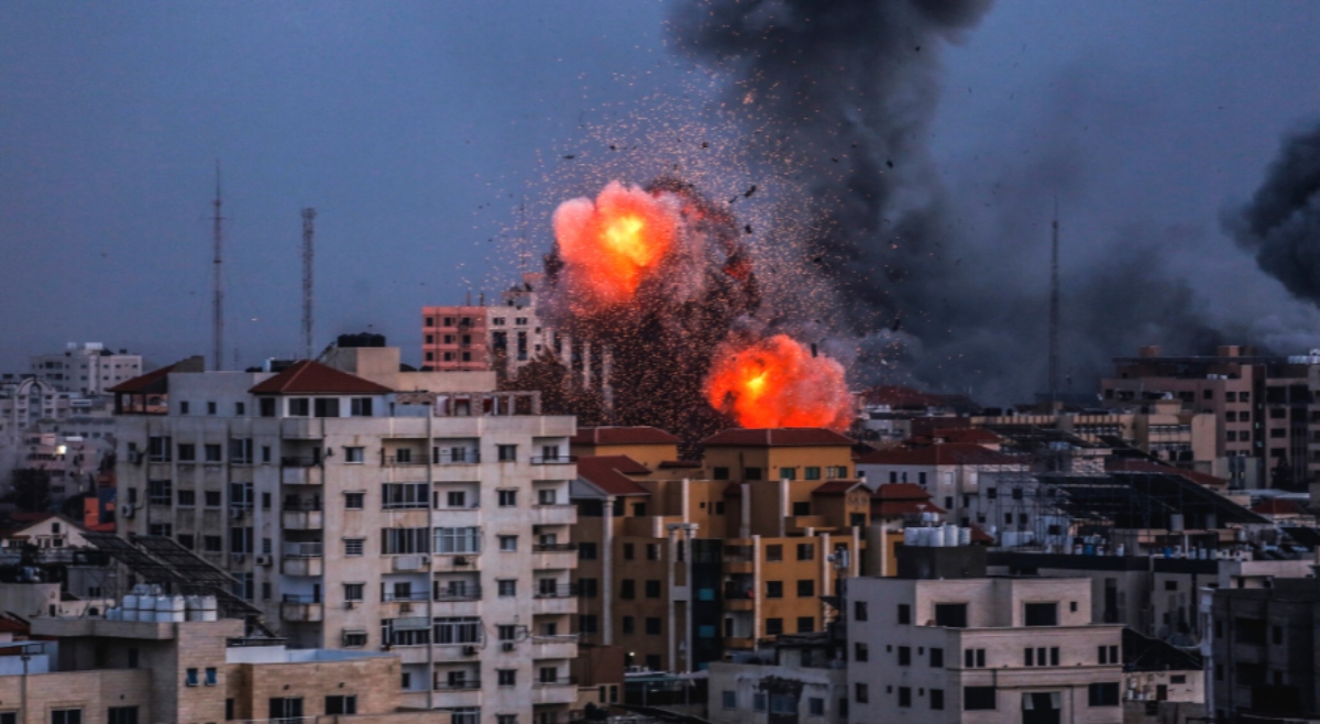 Τα ισραηλινά στρατεύματα στο κέντρο της Γάζας