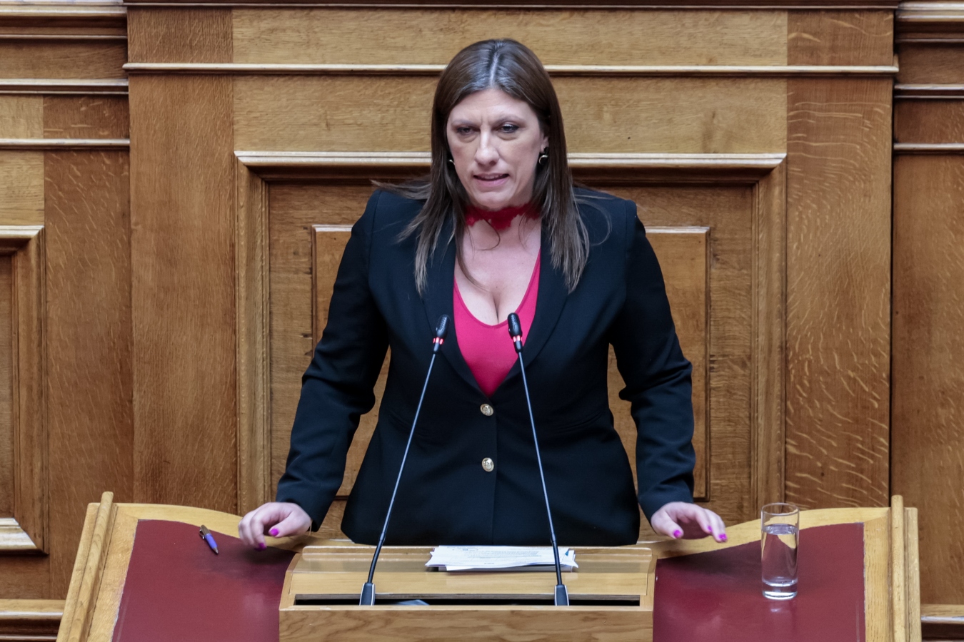 Κωνσταντοπούλου για Παπαϊωάννου και Χουρδάκη: Ντροπής πράγματα, μάνα και γιος να πάρουν τις έδρες σπίτι τους