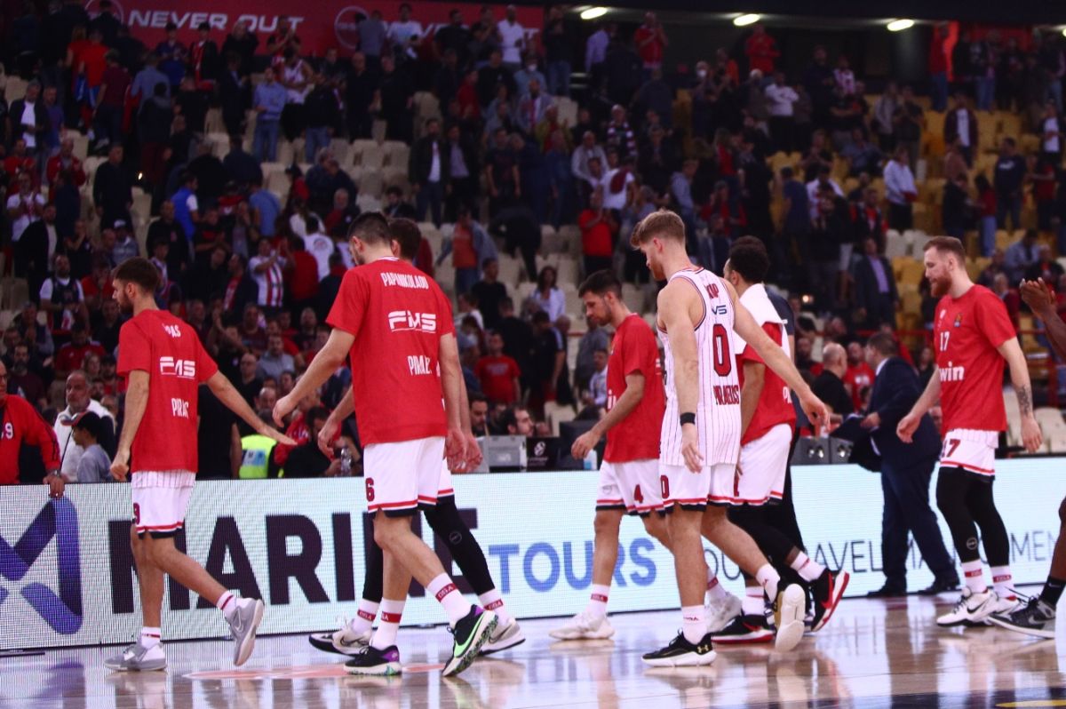 Ολυμπιακός – Μπασκόνια 74-75: Φινάλε με πικρή ήττα για τους ερυθρόλευκους
