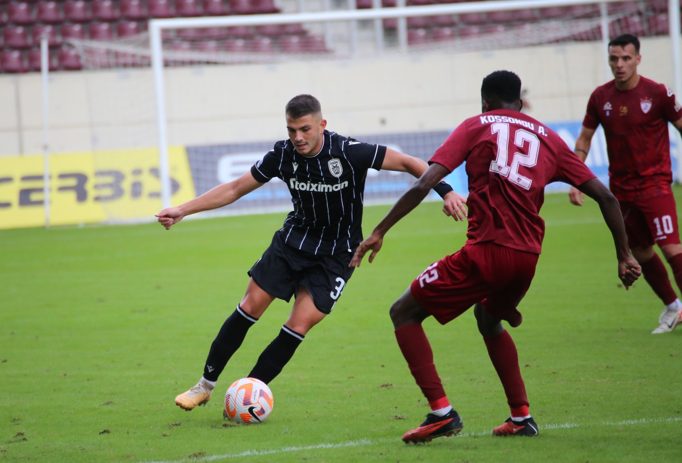 ΑΕΛ – ΠΑΟΚ Β’ 2-0: Πιο κοντά στην κορυφή οι «βυσσινί»
