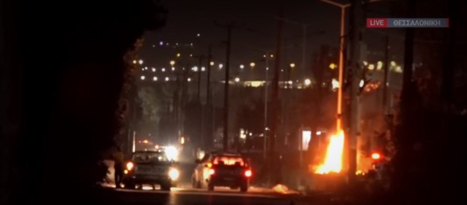 Επεισόδια με Ρομά στα Μέγαρα – Κλειστή η Εθνική και στα δύο ρεύματα [vid]
