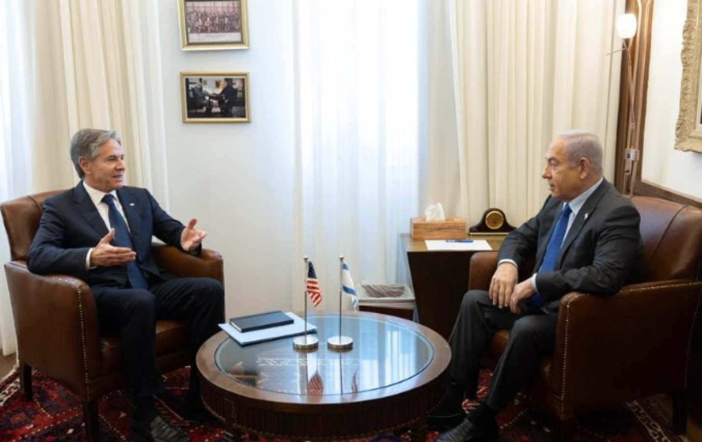Νετανιάχου σε Μπλίνκεν: «Έχω ορκιστεί να εξαλείψω τη Χαμάς, τίποτα δεν θα μας σταματήσει»