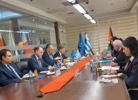 Γεραπετρίτης: Συναντήθηκε με τον υπουργό Εξωτερικών της Παλαιστίνης [vid]