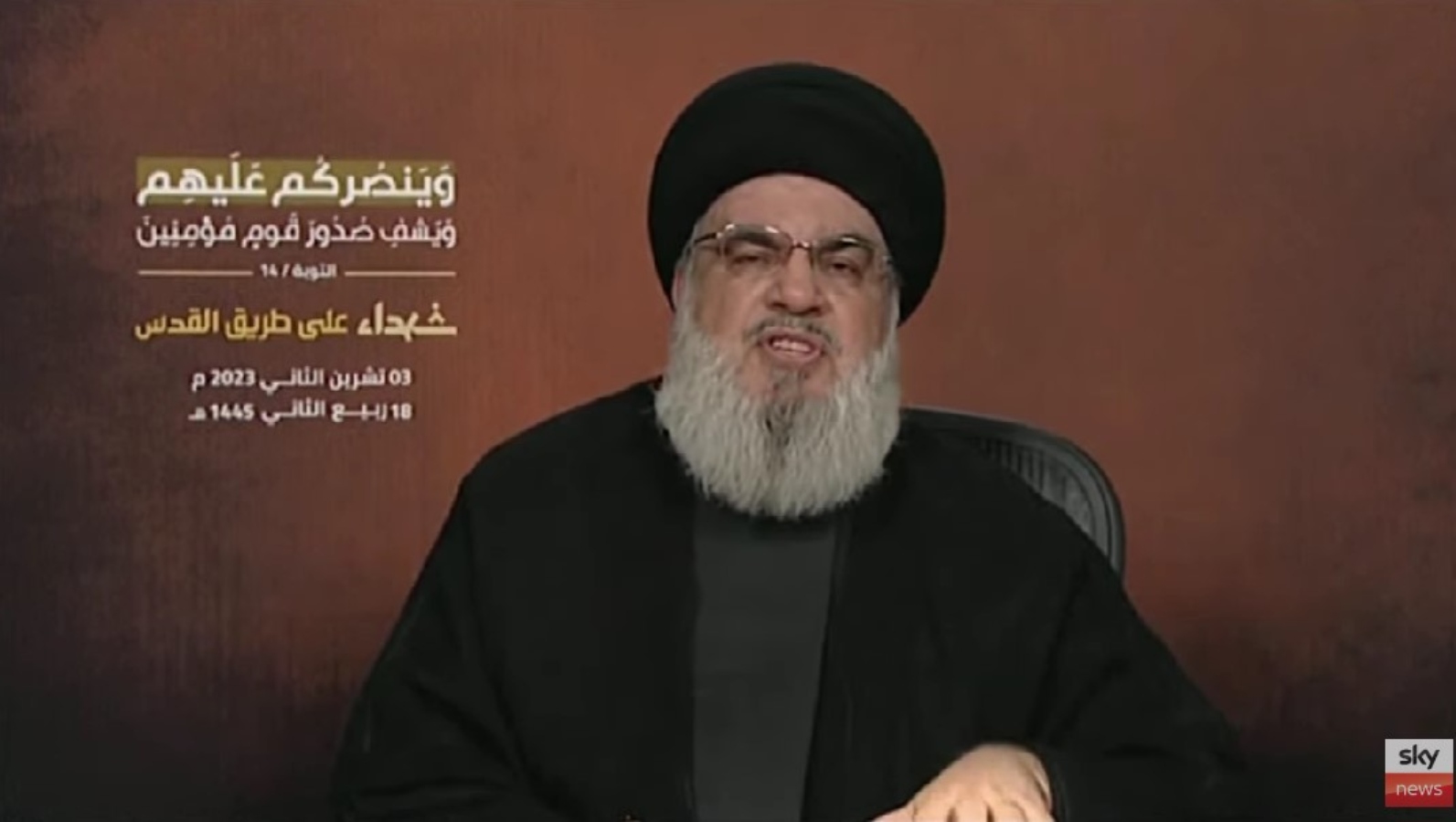 Ηγέτης Χεζμπολάχ: «100% παλαιστινιακή η επίθεση της 7ης Οκτωβρίου» – «Απέτυχε στρατιωτικά το Ισραήλ» [vid]
