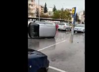 Κακοκαιρία: Αναποδογύρισαν αυτοκίνητα στην Ξάνθη – Η κατάσταση σε Καλαμπάκα και Πάτρα [vid]