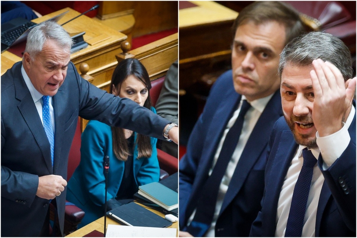 Βουλή: Αντιπαράθεση Ν.Ανδρουλάκη – Μ. Βορίδη με φόντο τις υποκλοπές [vid]