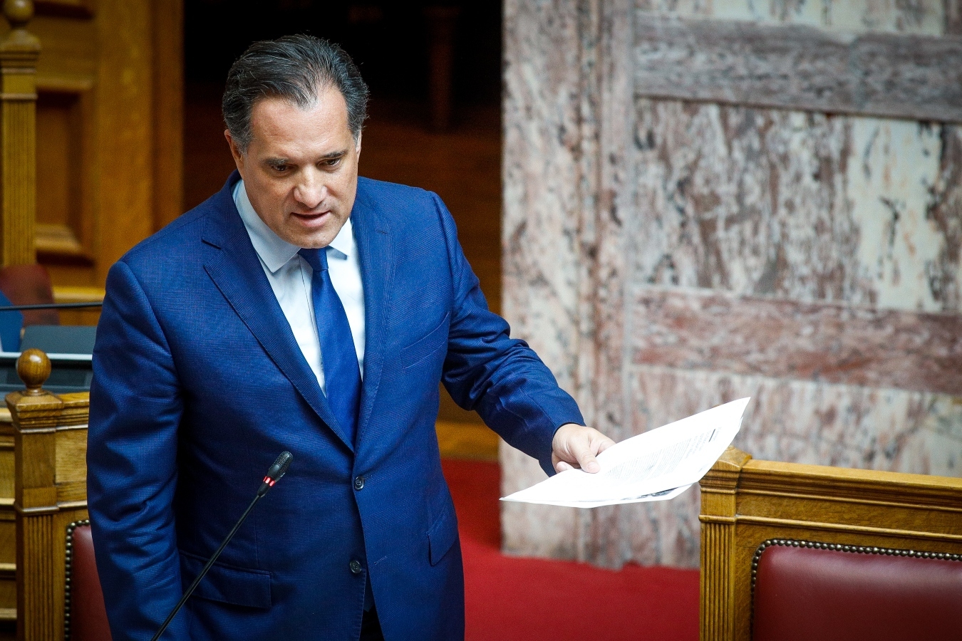 Άδωνις: Όχι στην πολιτική εκμετάλλευση των Τεμπών [vid, pics]