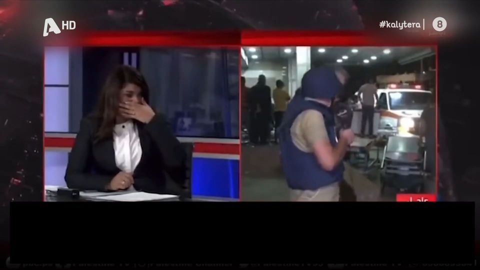 Συγκλονιστικό βίντεο – Παλαιστίνιος δημοσιογράφος ανακοινώνει τον θάνατο συναδέλφου του