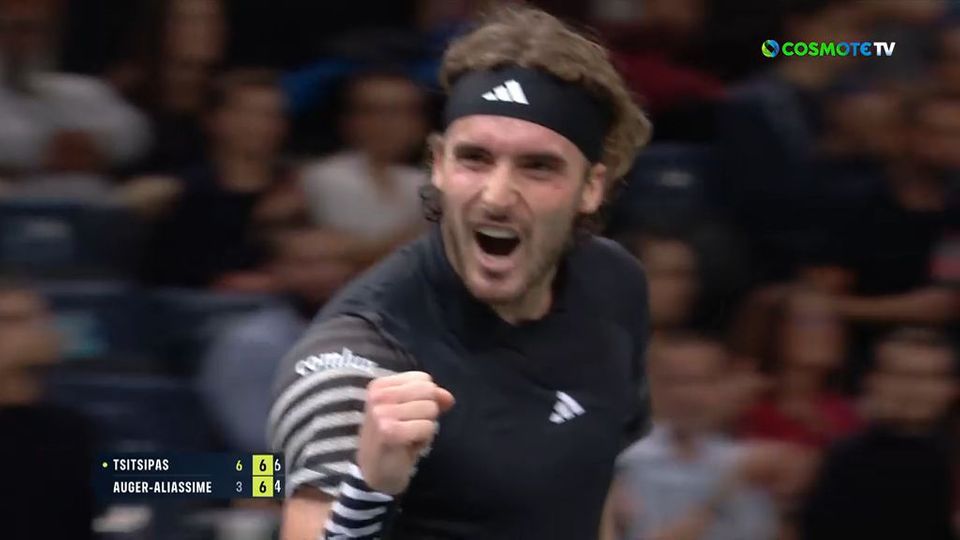 Tsitsipas qualifies for ATP Finals after beating Zverev in Paris