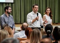 ΣΥΡΙΖΑ: Συνάντηση Τσίπρα με Ηλιόπουλο [vid]