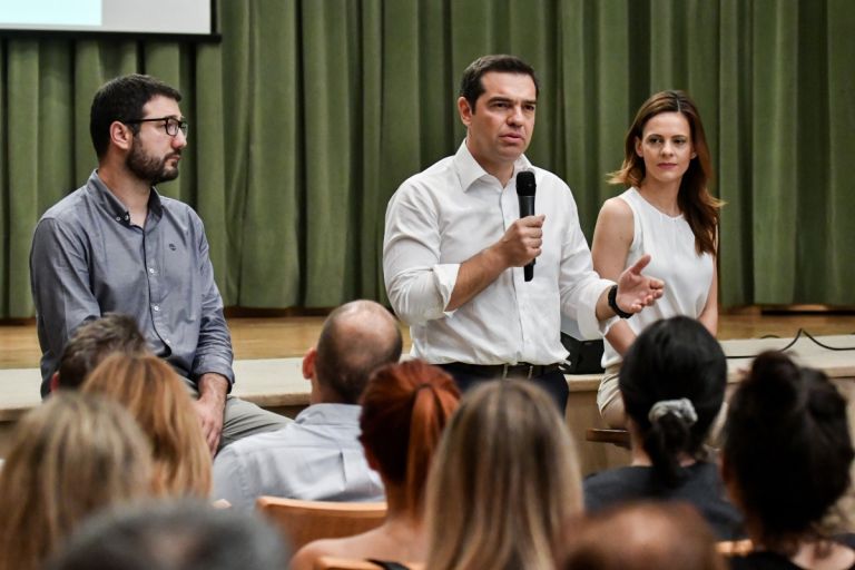 ΣΥΡΙΖΑ: Συνάντηση Τσίπρα με Ηλιόπουλο [vid]
