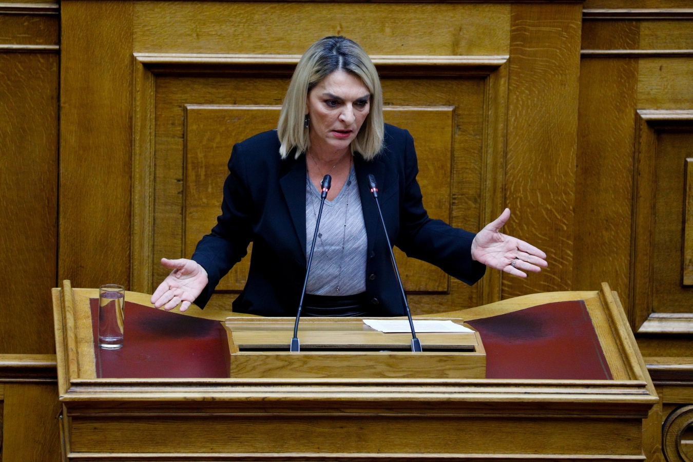 Πέτη Πέρκα: ”Από αύριο θα έχουμε ένα κόμμα στον γύψο, αρχηγοκεντρικό”