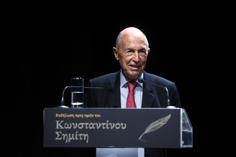 Kώστας Σημίτης: «Χρειάζεται σχέδιο και ευρύτερες συναινέσεις για να πάει η χώρα μπροστά» [vid]