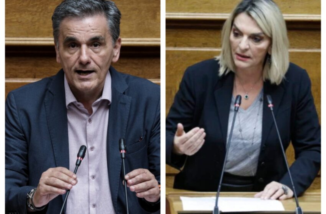 Τσακαλώτος και Πέρκα δεν παραδίδουν την έδρα τους [vid]