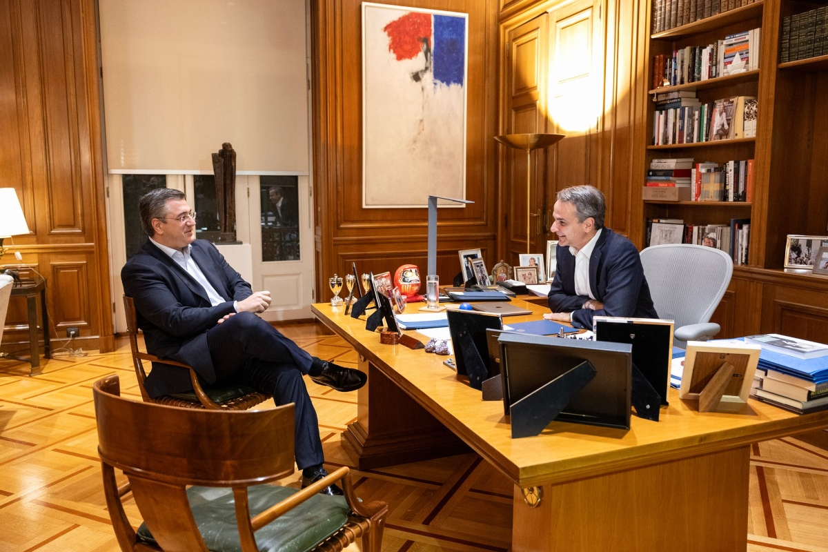 Μητσοτάκης: Συναντήθηκε με τον Τζιτζικώστα – Στο επίκεντρο τα μεγάλα έργα στην Κεντρική Μακεδονία