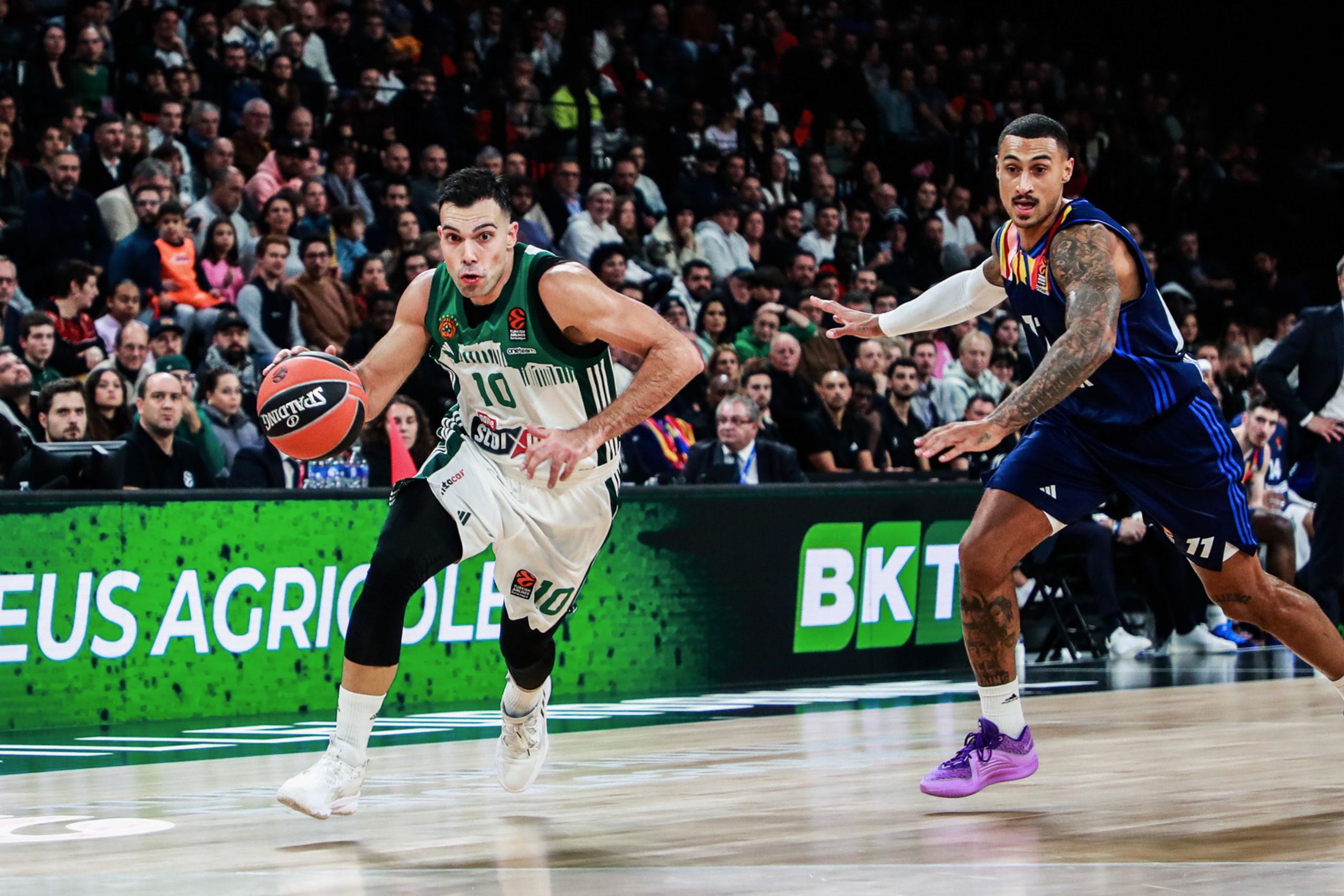 Βιλερμπάν-Παναθηναϊκός 81-89: Κώστας Σλούκας ρεκόρ καριέρας [VID]