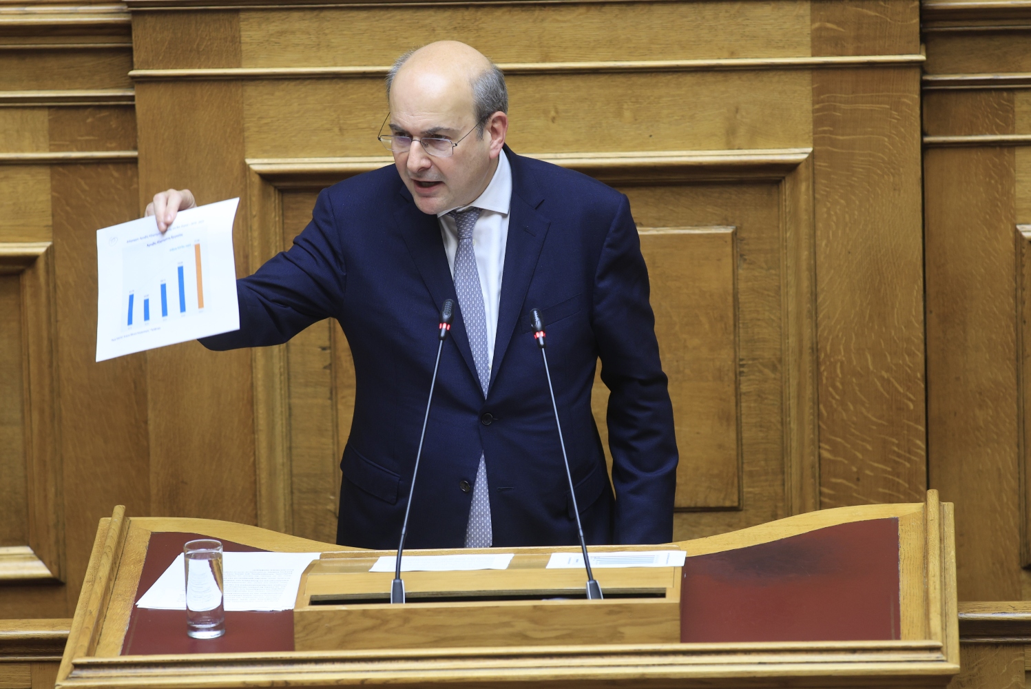 Χατζηδάκης: Δημοσιονομική σοβαρότητα, ανάπτυξη, κοινωνική Συνοχή, το τρίπτυχο του προϋπολογισμού