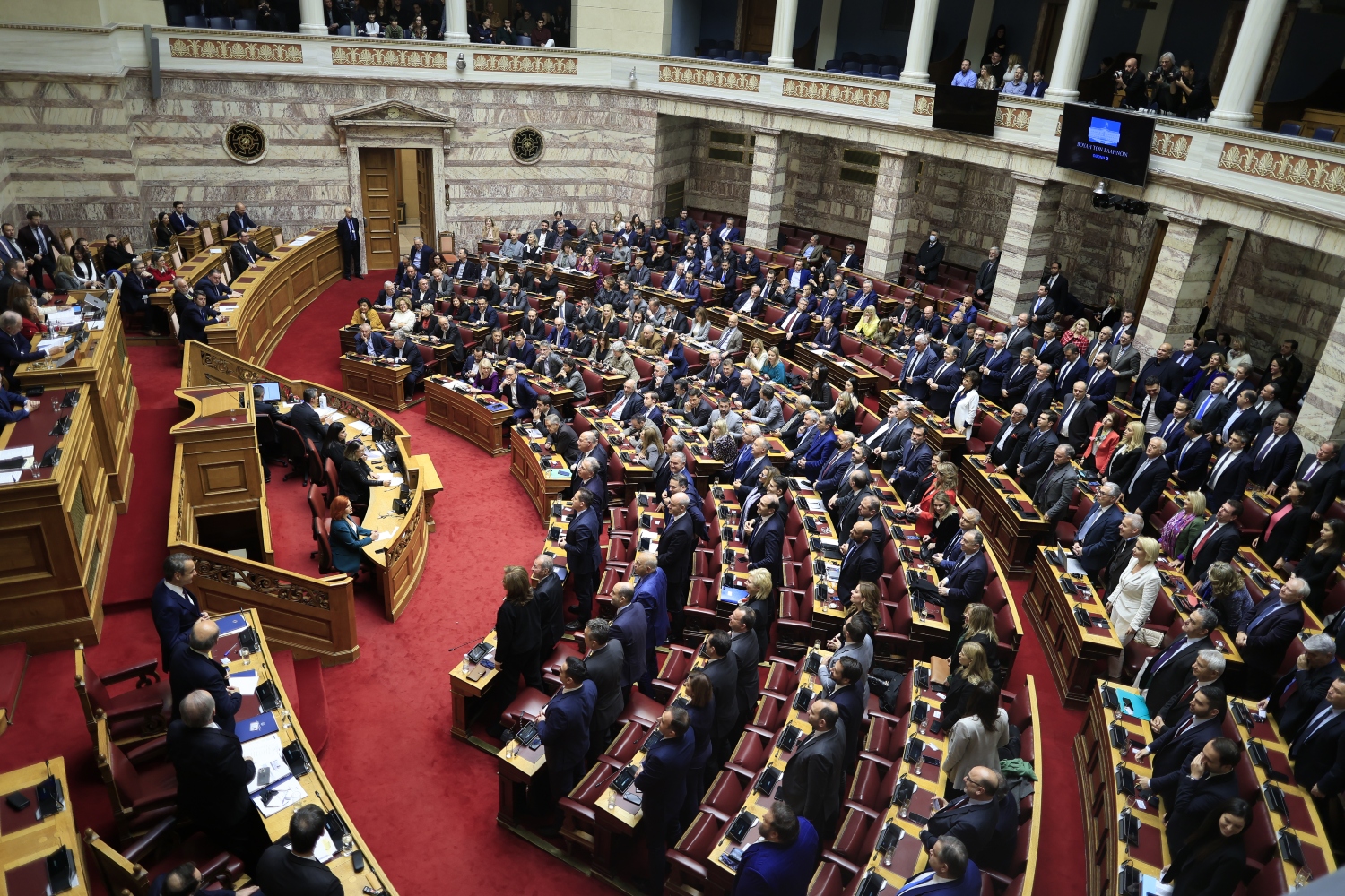 Βουλή: Με 158 «ναι» εγκρίθηκε ο κρατικός προϋπολογισμός για το 2024