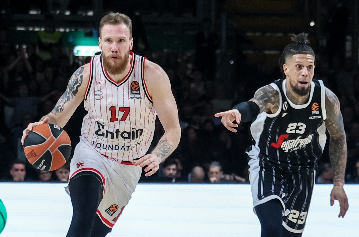 Euroleague: 12ος ο Ολυμπιακός μετά την ήττα από την Βίρτους Μπολόνια [vid]
