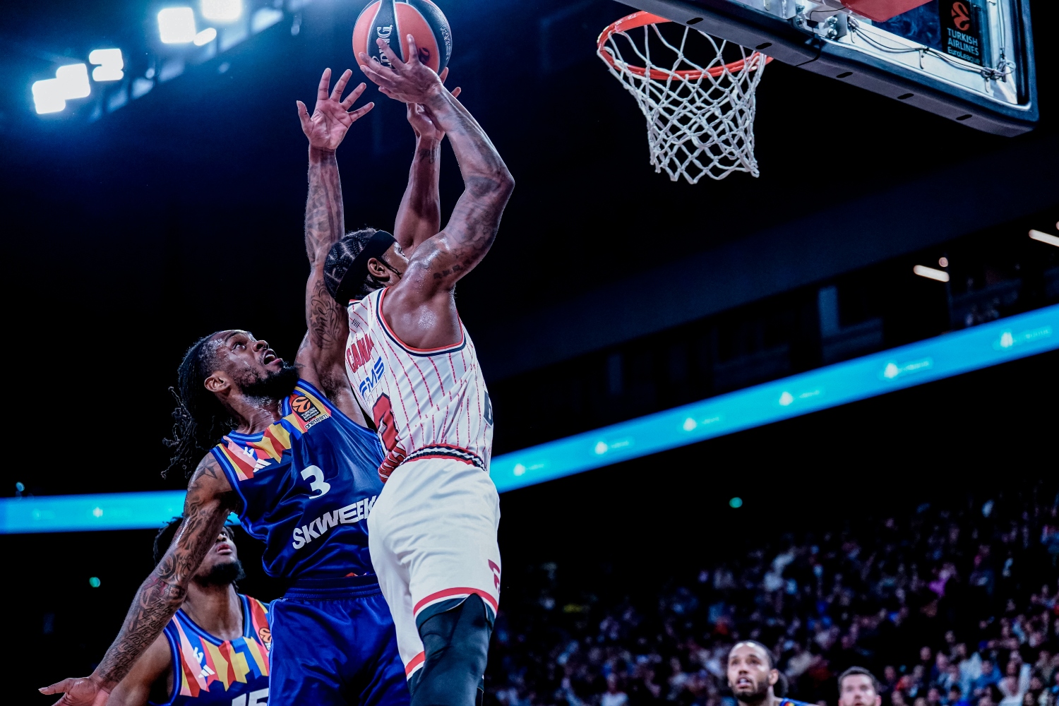 Euroleague: Ο Ολυμπιακός πήρε  το τρίτο εφετινό «διπλό» του απέναντι στη Βιλερμπάν