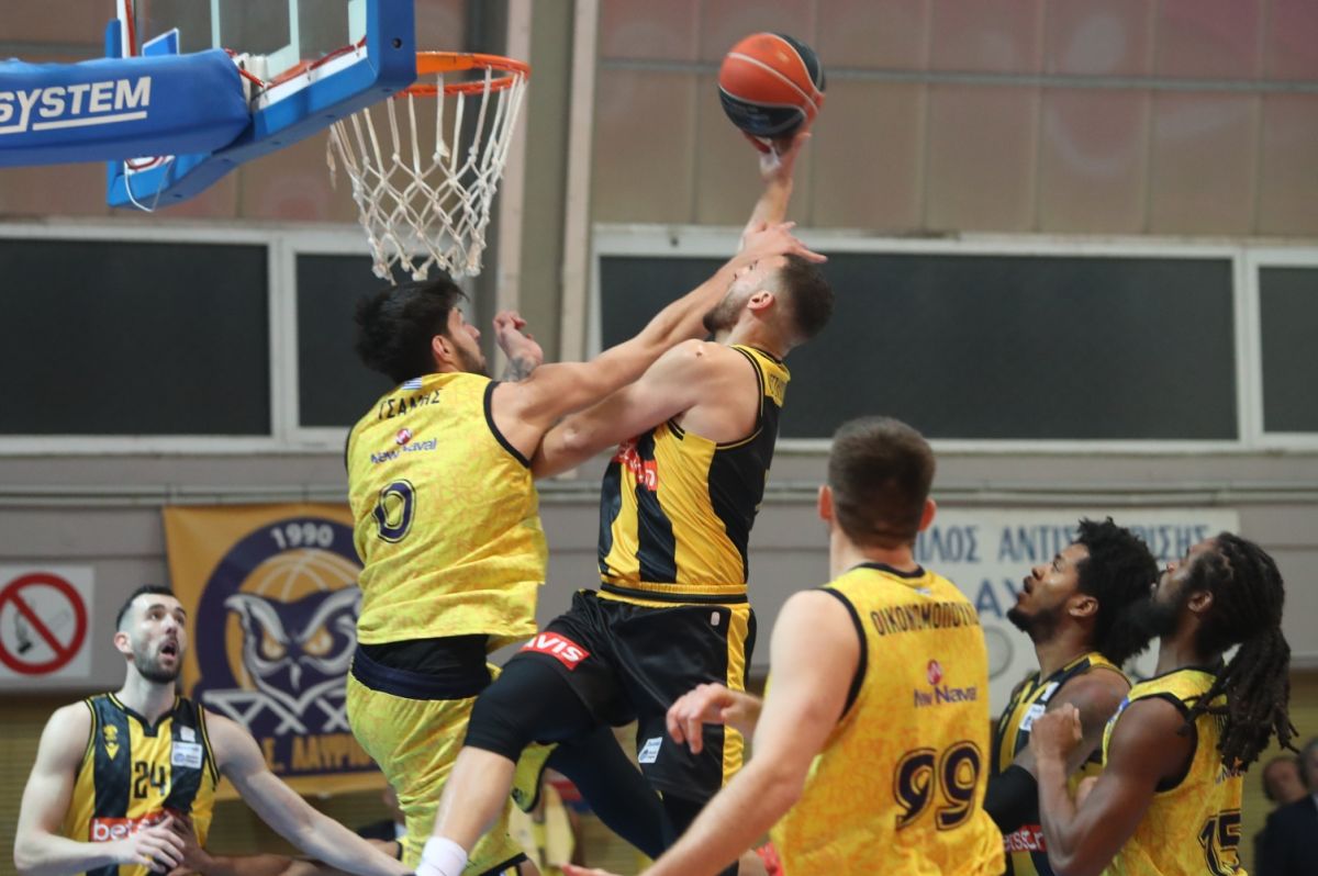 Λαύριο – ΑΕΚ 75-90: Πρώτη εκτός έδρας νίκη