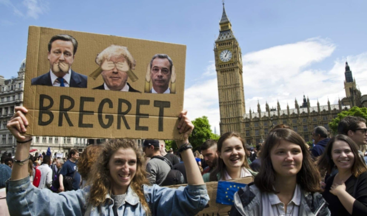 Bregret: Οι Βρετανοί αντίθετοι στο Brexit