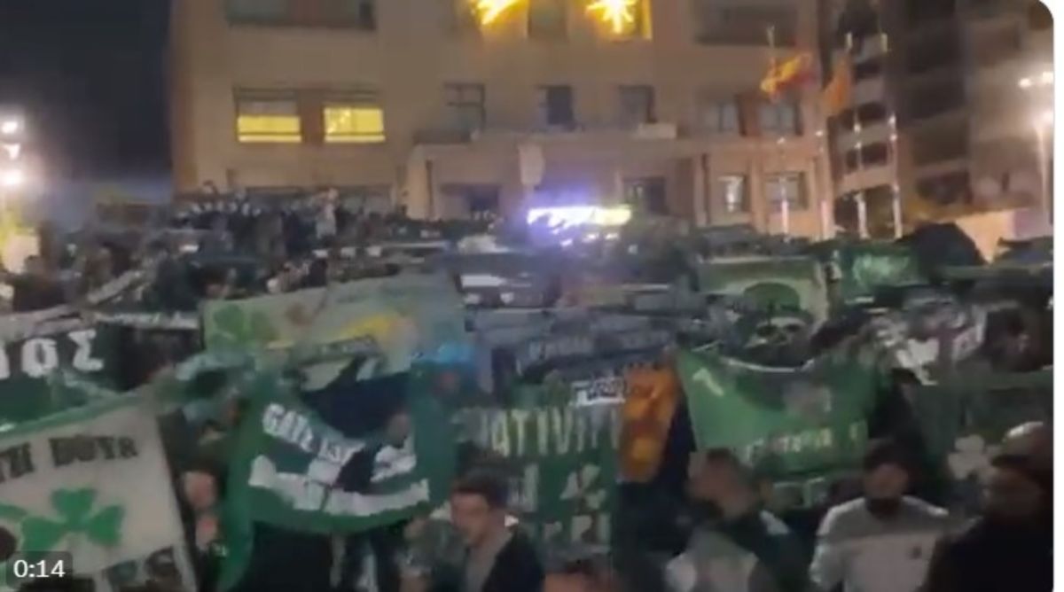 Πράσινη τρέλα! Έκαναν… Λεωφόρο το Βιγιαρεάλ οι οπαδοί του τριφυλλιού [vid]
