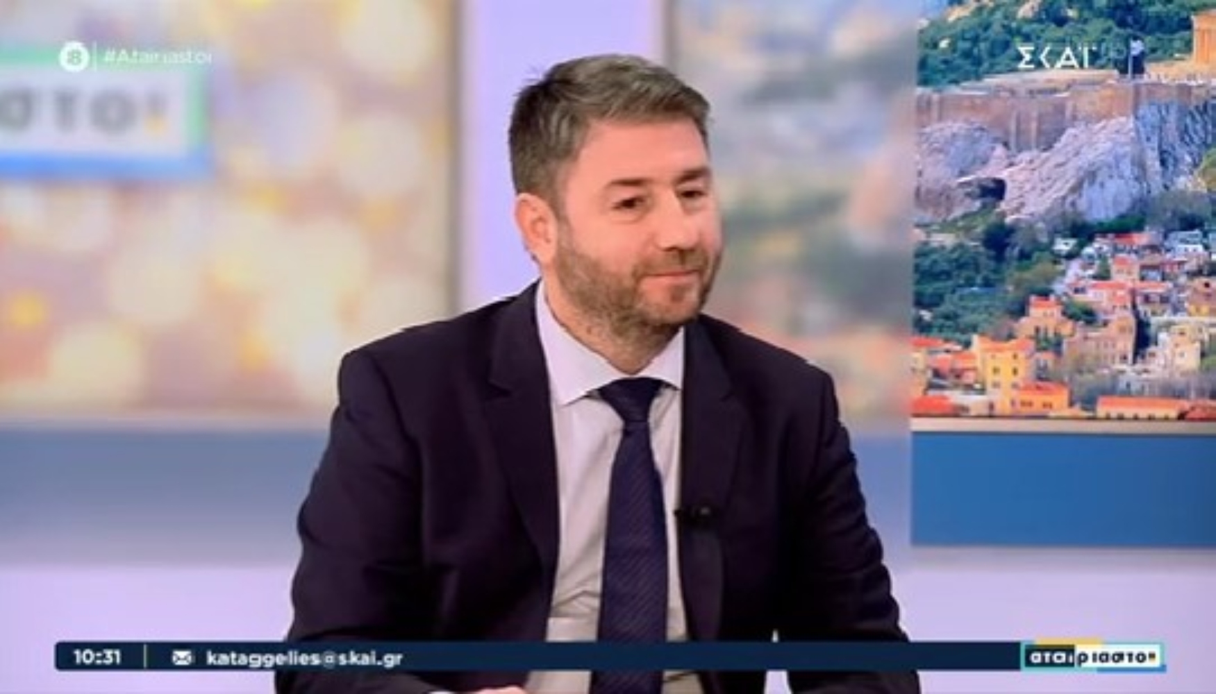 Ανδρουλάκης: Στόχος το ΠΑΣΟΚ να γίνει ο στρατηγικός αντίπαλος της ΝΔ [vid]