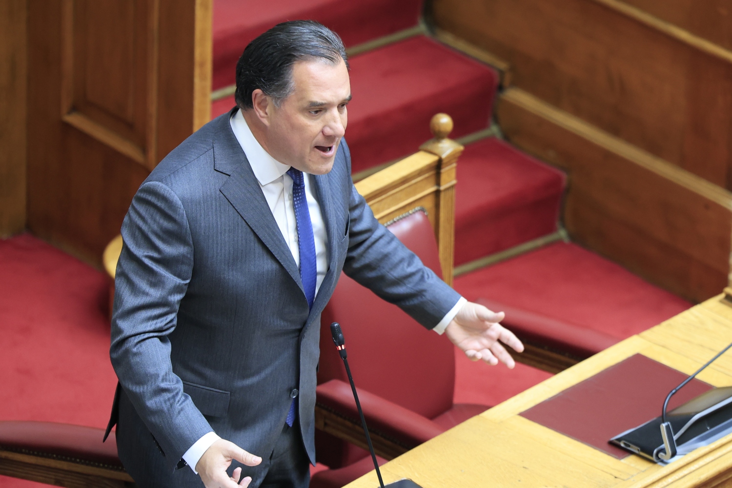 Άδωνις: Η κ. Λινού έκανε «φέτες» τον Πολάκη [VID]