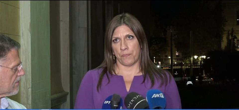 Ζωή Κωνσταντοπούλου για την εξαίρεσή της από την εξεταστική για τα Τέμπη: «Θα κινηθώ νομικά»