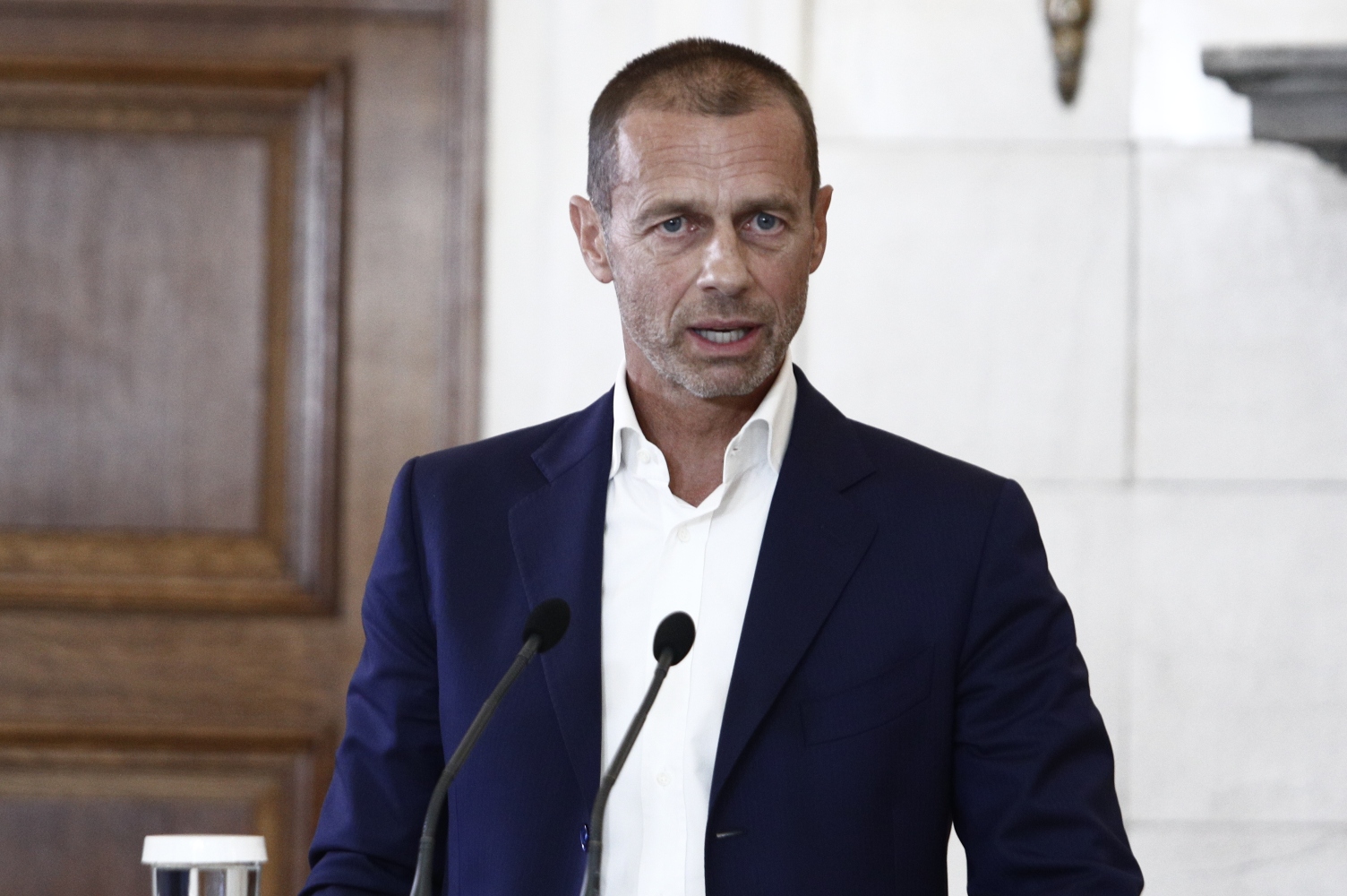 Τσέφεριν: «Ελπίζω να ξεκινήσουν τη φανταστική τους διοργάνωση με δύο ομάδες, δεν θα τους σταματήσουμε»