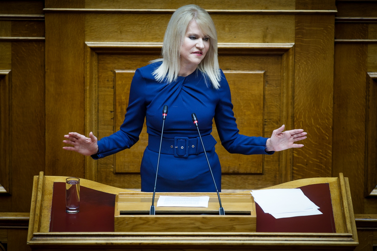 Απίστευτη δήλωση της Τζάκρη: «Όσον αφορά τους αγρότες, κατά το κοινώς λεγόμενο, τον ήπιαμε»