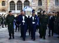 Οδυρμός στην κηδεία του 31χρονου αστυνομικού
