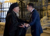 Επικοινωνία Ζελένσκι με Πατριάρχη Βαρθολομαίo