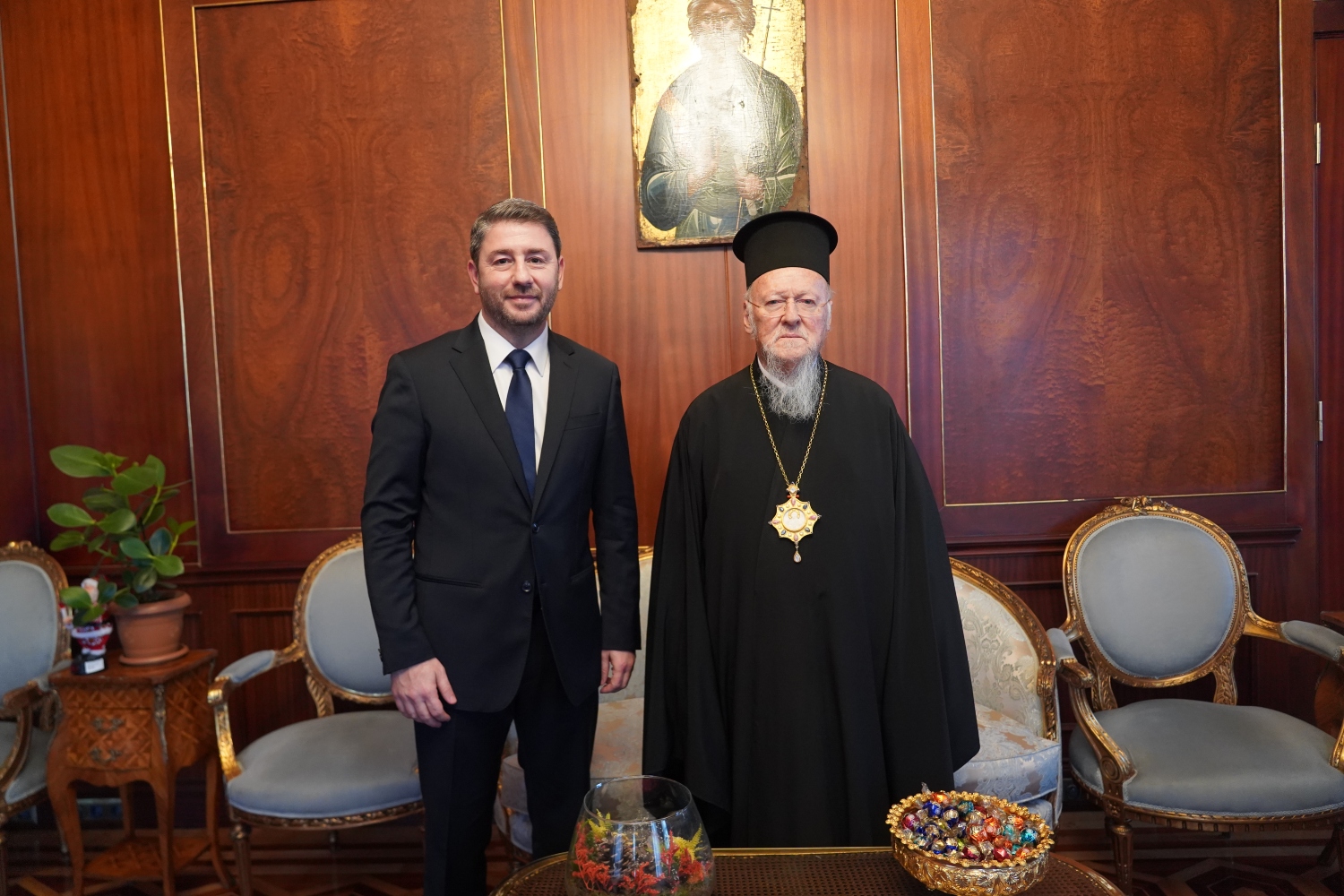 Ανδρουλάκης στο Φανάρι: Ευημερία και κοινωνική δικαιοσύνη σε όλους τους Έλληνες