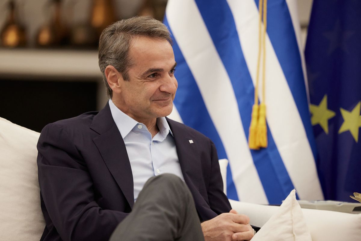 PM Mitsotakis participates in discussion with JPMorgan Chase Chairman Jamie Dimon