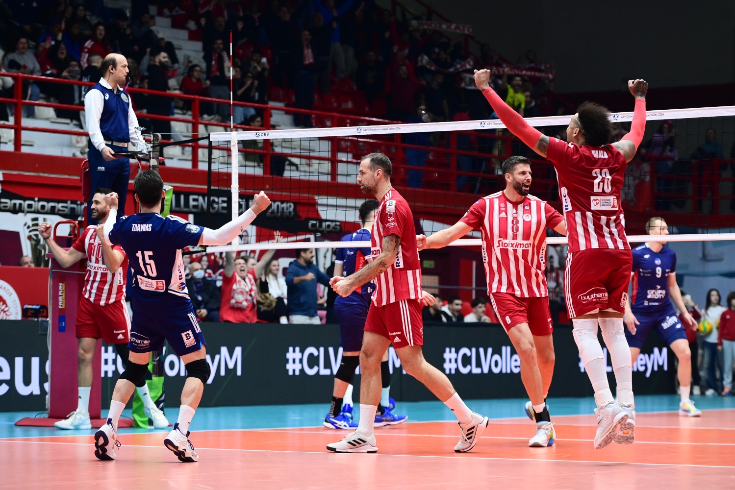 Olympiakos: Ήταν καταιγιστικός απέναντι στην κάτοχο των τελευταίων τριών Champions League Ζάκσα