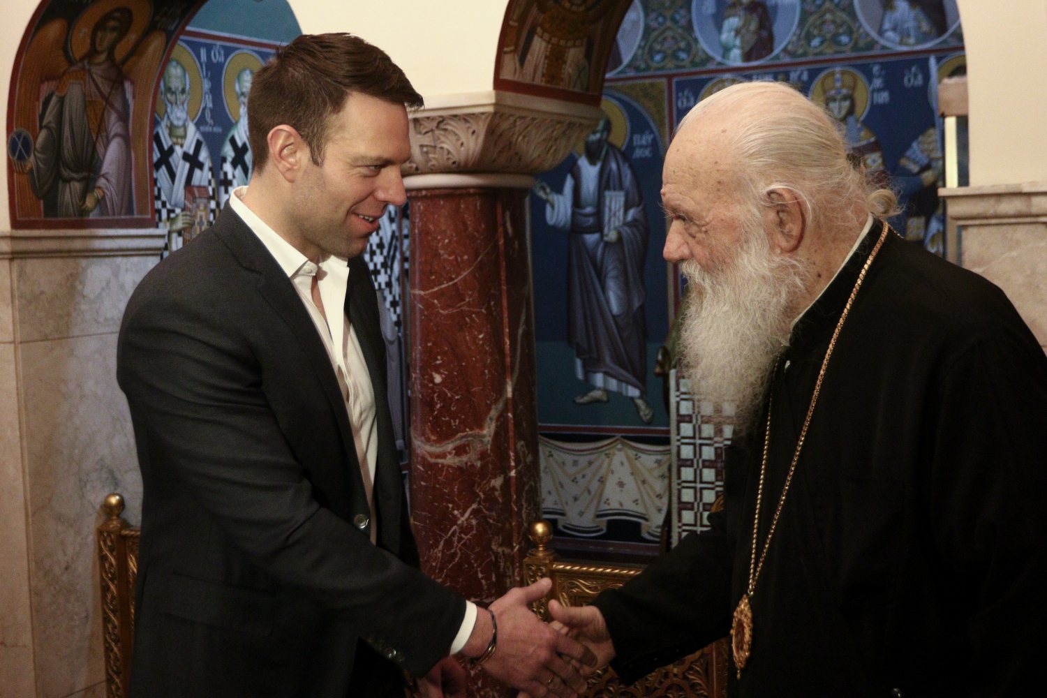 Ιερώνυμος σε Κασσελάκη μετά την συνάντηση: Είμαι επιφυλακτικός για τον γάμο ομοφύλων