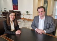 Κυριάκος Πιερρακάκης: Καλωσόρισε την Ιωάννα Λυτρίβη στο υπουργείο Παιδείας