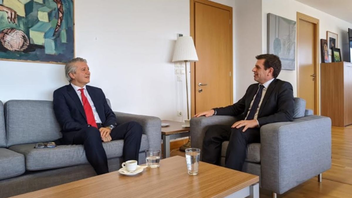 Συνάντηση Δημήτρη Καιρίδη με τον Πρέσβη της Τουρκίας