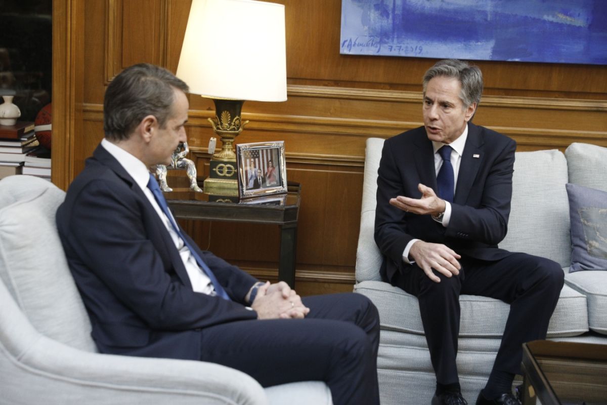 Τηλεφωνική επικοινωνία Μητσοτάκη με Μπλίνκεν: Στο επίκεντρο η Γάζα και οι επιθέσεις των Χούθι