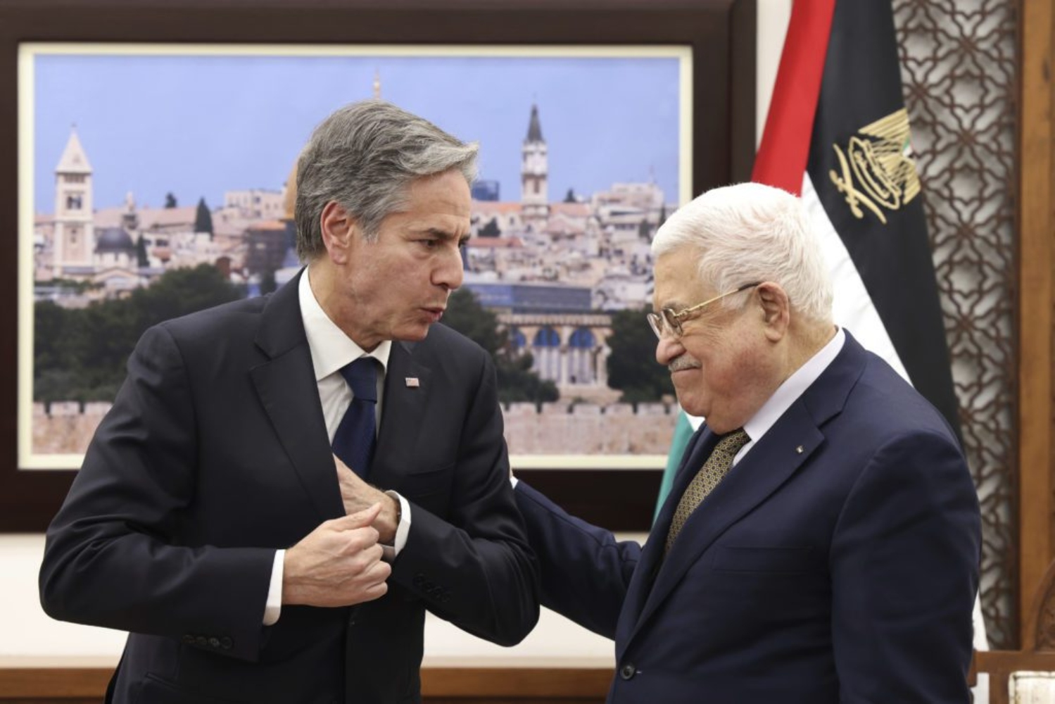 Συνάντηση Μπλίνκεν – Αμπάς: Στήριξη για τη δημιουργία παλαιστινιακού κράτους